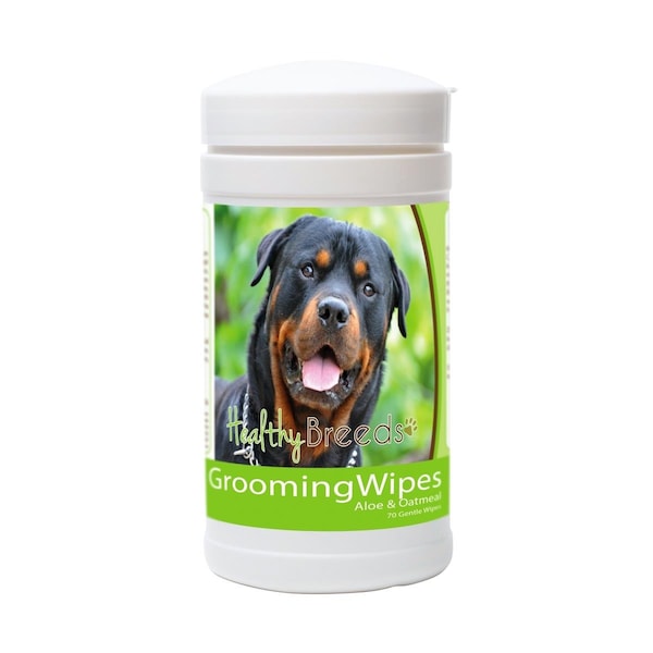 Healthy Breeds Rottweiler Grooming Wipes - 840235150848
