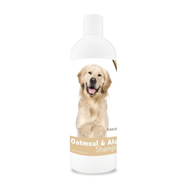 Healthy Breeds 16 oz Golden Retriever Oatmeal Shampoo - Aloe - 840235107712
