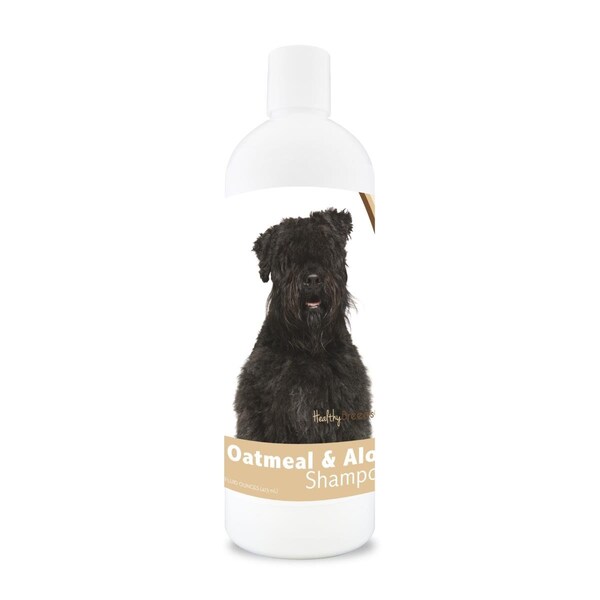 Healthy Breeds 16 oz Bouvier Des Flandres Oatmeal Shampoo with Aloe - 840235101642