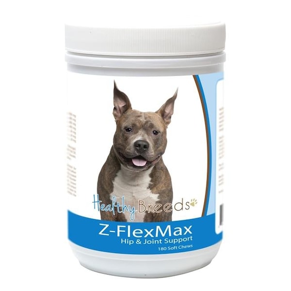 Healthy Breeds Healthy Breeds 840235156239 American Staffordshire Terrier Z-Flex Max Dog Hip & Joint Support - 180 Count - 840235156239