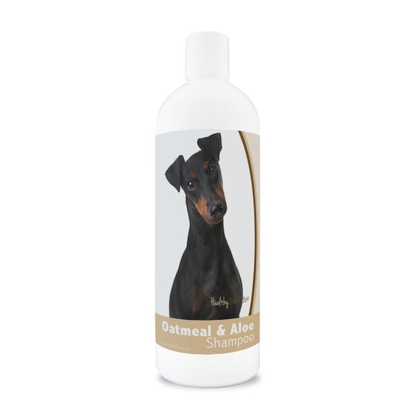 Healthy Breeds 16 oz Manchester Terrier Oatmeal Shampoo with Aloe - 840235173472