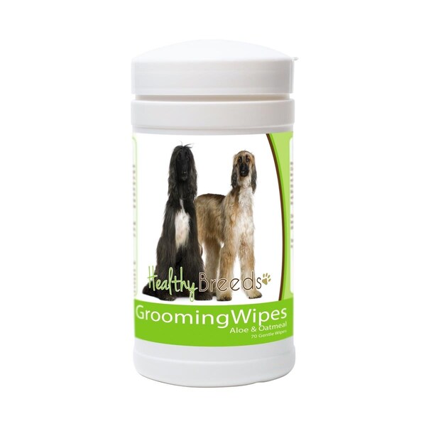 Healthy Breeds Afghan Hound Grooming Wipes - 840235151197