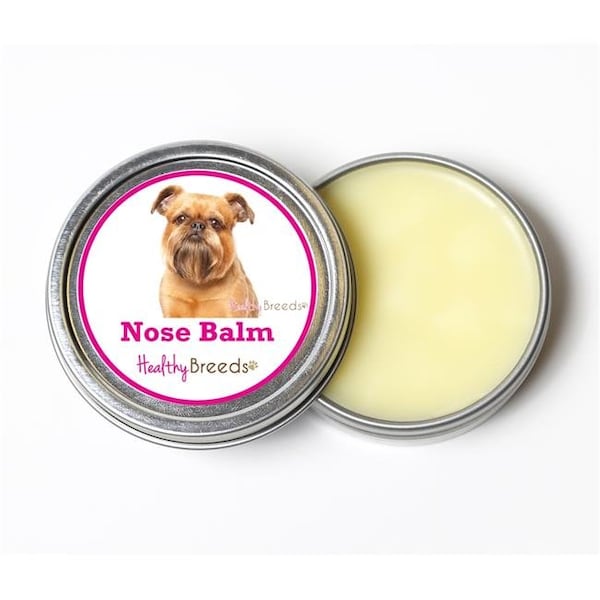 Healthy Breeds Healthy Breeds 840235190530 2 oz Brussels Griffon Dog Nose Balm - 840235190530