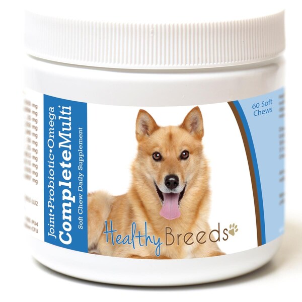 Healthy Breeds Finnish Spitz All in One Multivitamin Soft Chew, 60PK - 192959008040