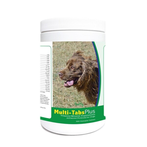 Healthy Breeds Sussex Spaniel Multi-Tabs Plus Chewable Tablets, 365PK - 840235181347