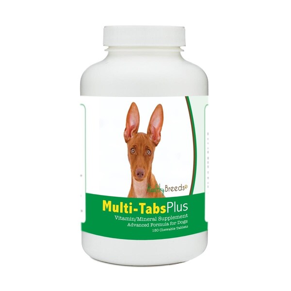 Healthy Breeds Cirneco Dell Etna Multi-Tabs Plus Chewable Tablets, 180PK - 840235178361