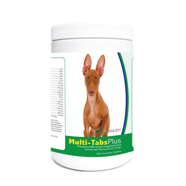 Healthy Breeds Cirneco Dell Etna Multi-Tabs Plus Chewable Tablets, 365PK - 840235178330