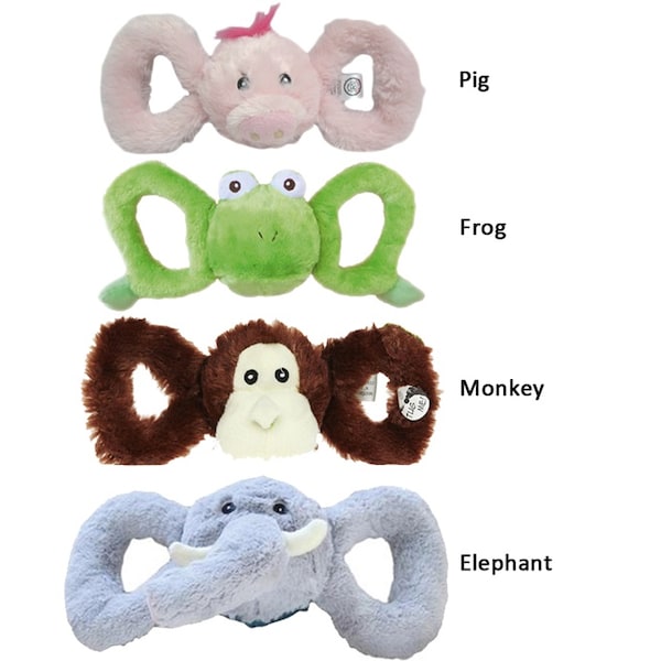 Jolly Pets Jolly Tug-a-Mals FROG L - 2234-F-L