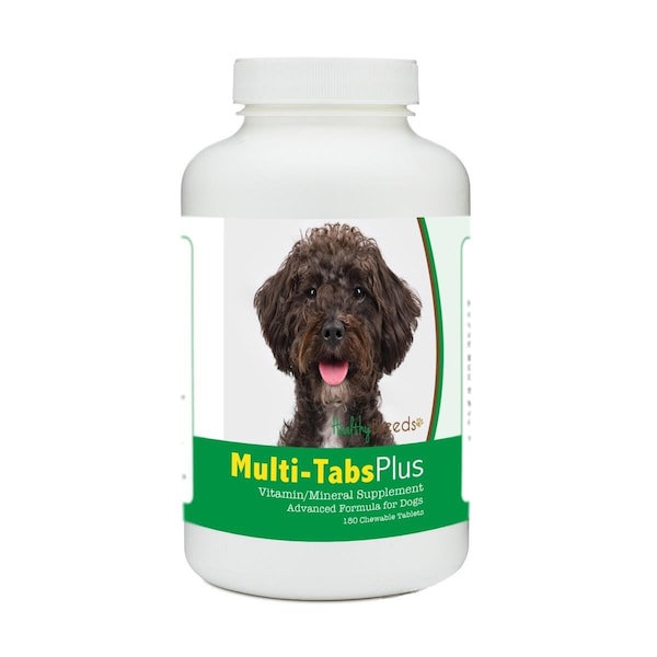 Healthy Breeds Schnoodle Multi-Tabs Plus Chewable Tablets, 180PK - 840235173656