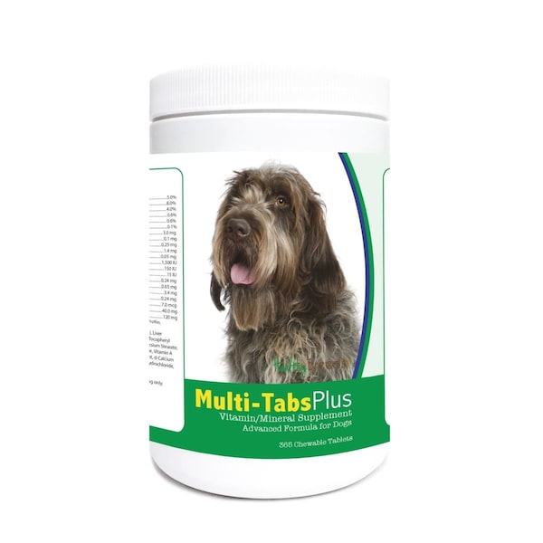 Healthy Breeds Wirehaired Pointing Griffon Multi-Tabs Plus Chewable Tablets, 365PK - 840235122289