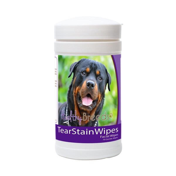 Pamperedpets Rottweiler Tear Stain Wipes - PA3486224