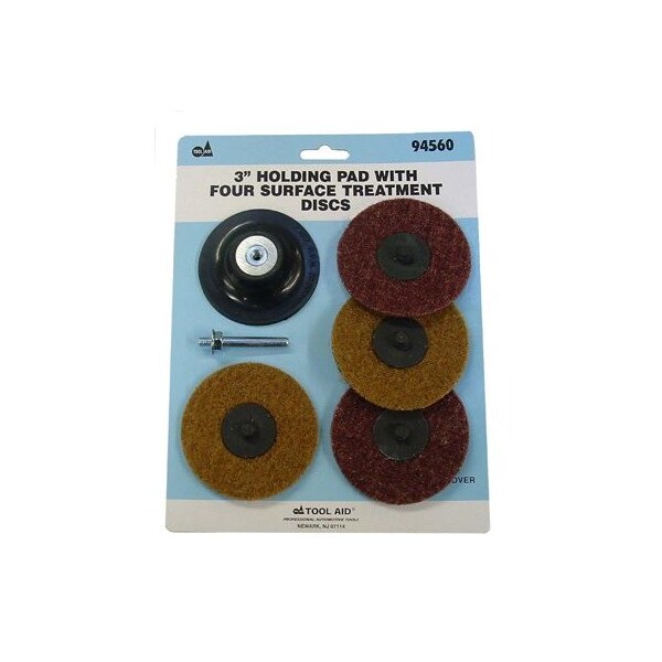 S&G Tool Aid 3 HOLDING PAD W/4 SURF TREAT DISC - SG94560