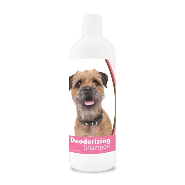 Healthy Breeds 16 oz Border Terrier Pet Cleanse Deodorizing Shampoo - 840235101826
