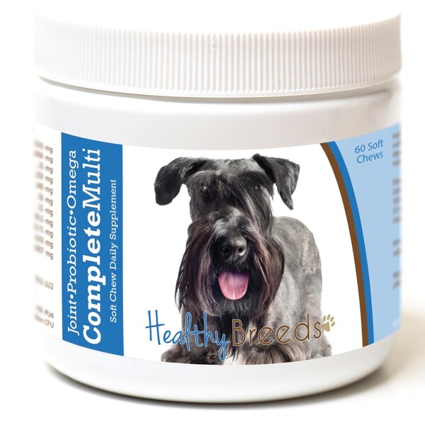 Healthy Breeds Cesky Terrier All in One Multivitamin Soft Chew, 60PK - 192959007670