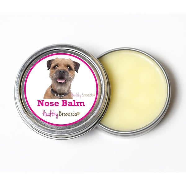 Pamperedpets 2 oz Border Terrier Dog Nose Balm - PA3498303