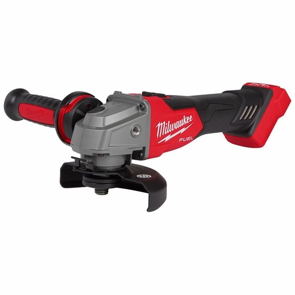 Milwaukee Tool Braking Grinder, 4 1/2in and 5in, No Lock - 2881-20, 2854-20