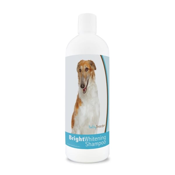 Healthy Breeds 12 oz Borzois Bright Whitening Shampoo - 840235176930