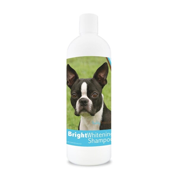 Healthy Breeds 12 oz Boston Terrier Bright Whitening Shampoo - 840235103707