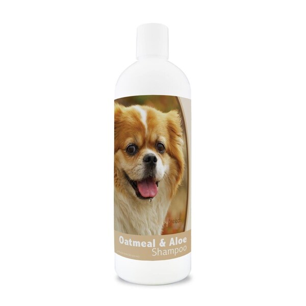 Healthy Breeds 16 oz Tibetan Spaniel Oatmeal Shampoo with Aloe - 840235172567