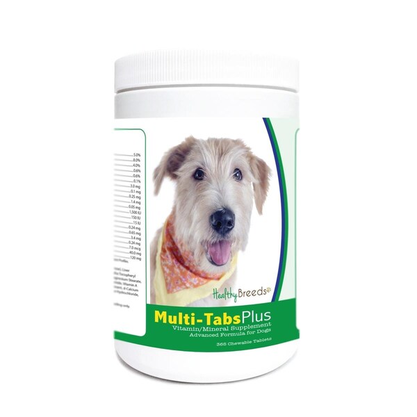 Healthy Breeds Glen of Imaal Terrier Multi-Tabs Plus Chewable Tablets, 365PK - 840235181842