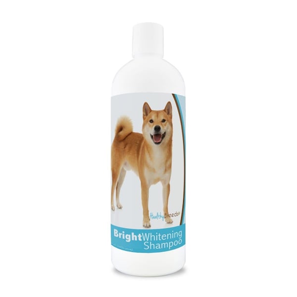 Healthy Breeds 12 oz Shiba Inu Bright Whitening Shampoo - 840235169802