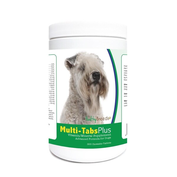 Healthy Breeds Soft Coated Wheaten Terrier Multi-Tabs Plus Chewable Tablets, 365PK - 840235122390