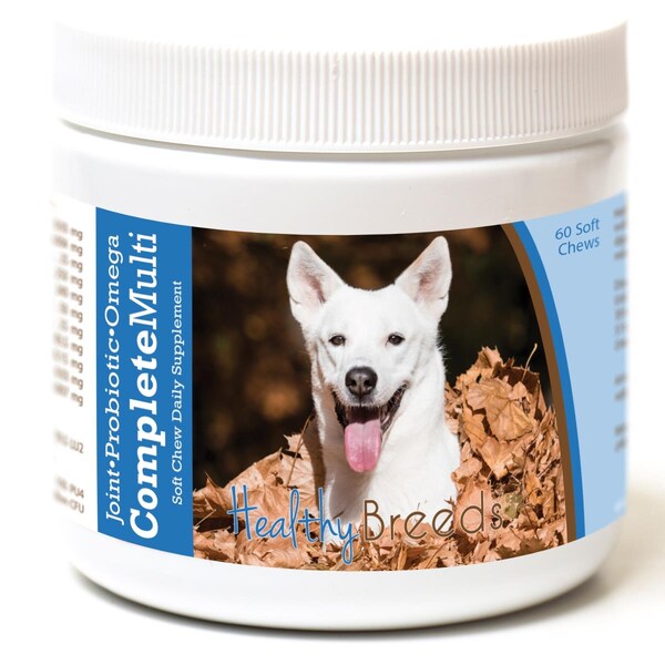 Healthy Breeds Canaan Dog All in One Multivitamin Soft Chew, 60PK - 192959007630