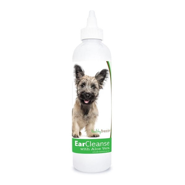 Pamperedpets 8 oz Skye Terrier Ear Cleanse with Aloe Vera Cucumber Melon - PA3491330