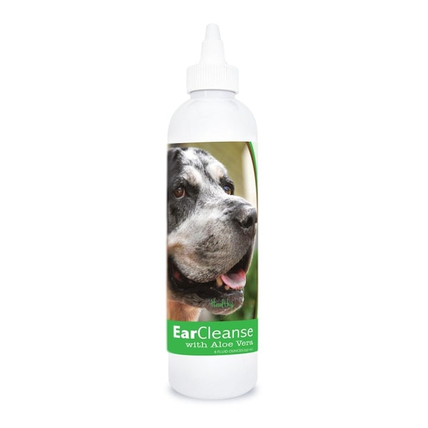 Healthy Breeds 8 oz Bluetick Coonhound Ear Cleanse with Aloe Vera Cucumber Melon - 840235197492