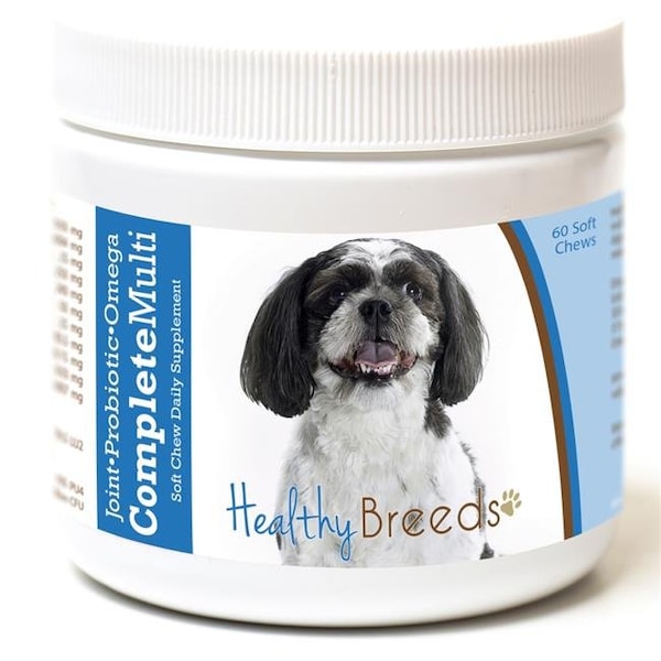 Healthy Breeds Healthy Breeds 192959009019 Shih-Poo all in one Multivitamin Soft Chew - 60 Count - 192959009019