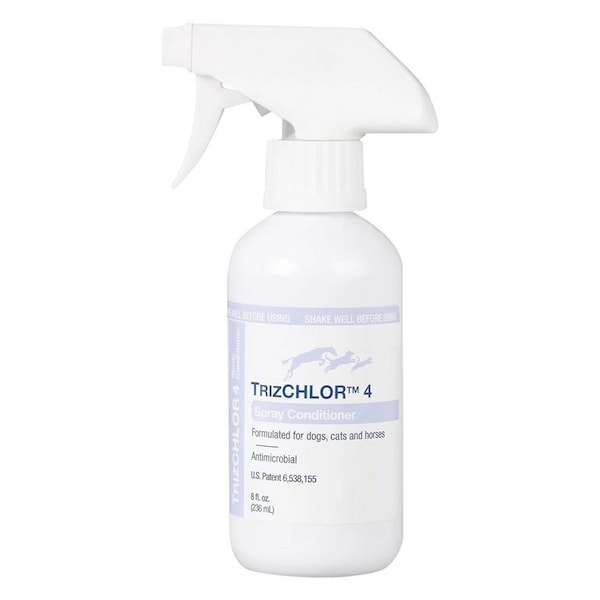 Trizchlor 4, SPRAY, CONDITIONER, FOR DOGS, CATS & HORSES, 8OZ BOTTLE - 35637