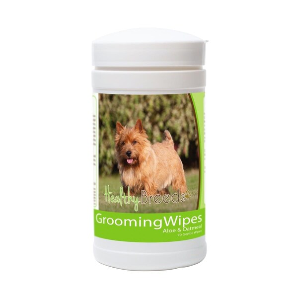 Healthy Breeds Norwich Terrier Grooming Wipes - 840235151944
