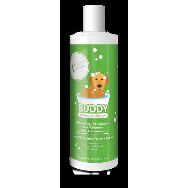 Hygea Natural 16 oz Buddy Pet Shampoo - HN-1001