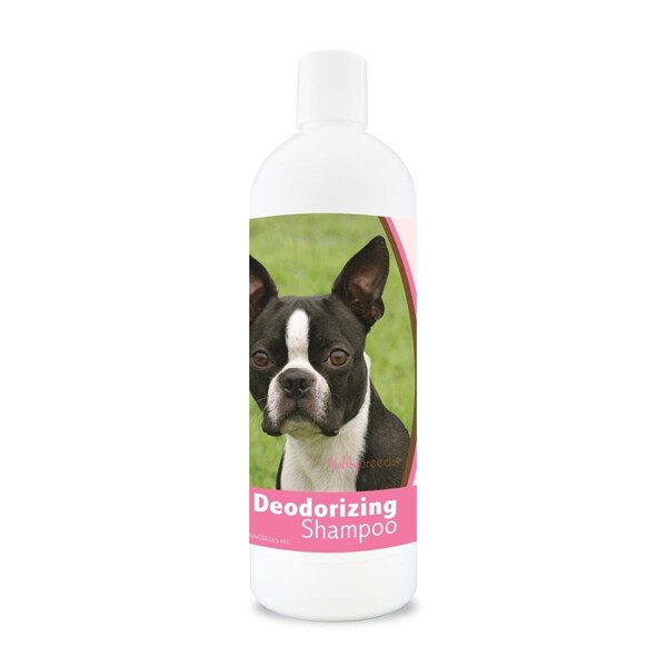 Healthy Breeds 16 oz Boston Terrier Deodorizing Shampoo - HE125926
