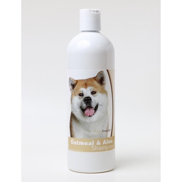 Healthy Breeds 16 oz Akita Oatmeal Shampoo with Aloe - 840235100539