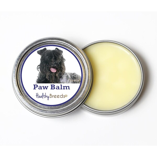 Pamperedpets 2 oz Kerry Blue Terrier Dog Paw Balm - PA3492083