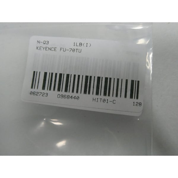 Keyence FIBER UNIT THRUBEAM OTHER SENSOR - FU-70TU