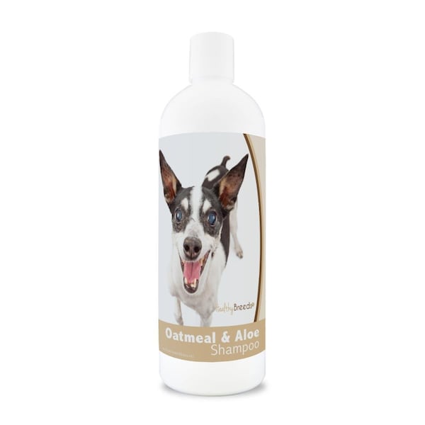 Healthy Breeds 16 oz Rat Terrier Oatmeal Shampoo with Aloe - 840235181057
