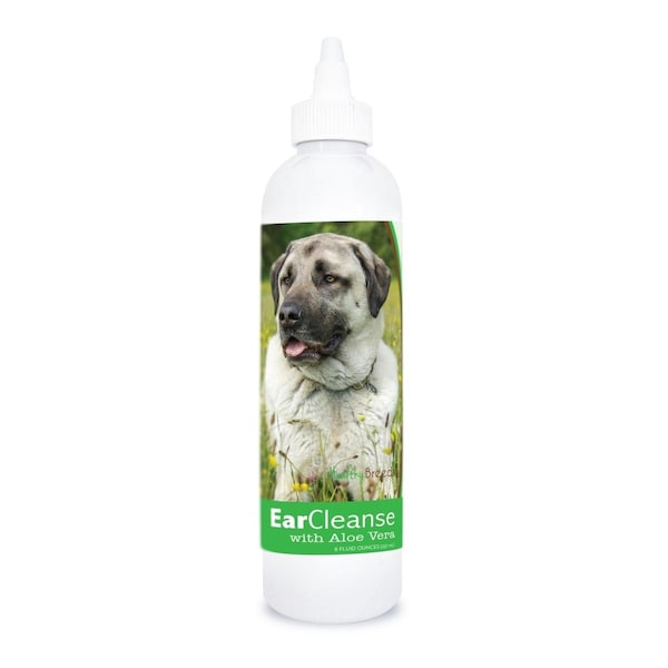Pamperedpets 8 oz Anatolian Shepherd Dog Ear Cleanse with Aloe Vera Cucumber Melon - PA3490233