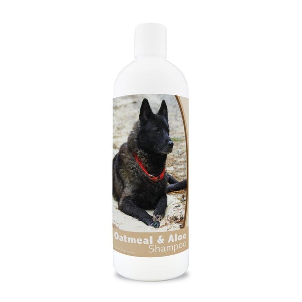 Healthy Breeds 16 oz Norwegian Elkhound Oatmeal Shampoo with Aloe - 840235111450
