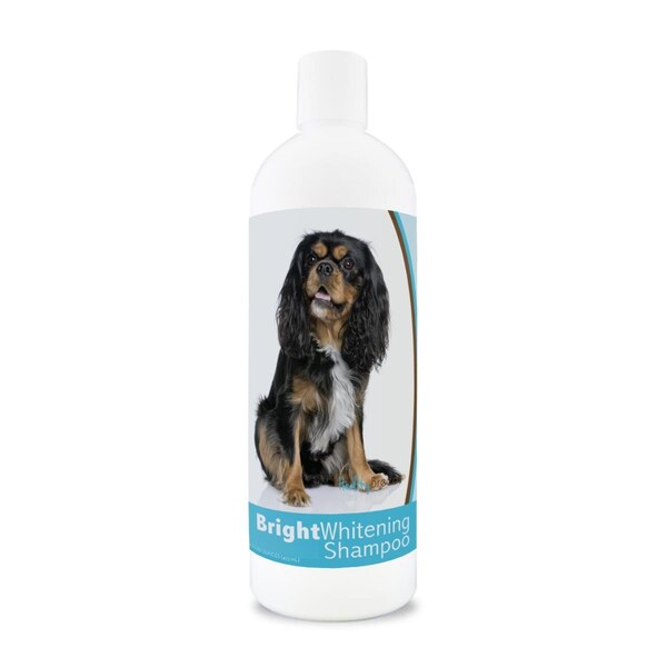 Healthy Breeds 12 oz Cavalier King Charles Spaniel Bright Whitening Shampoo - 840235169697