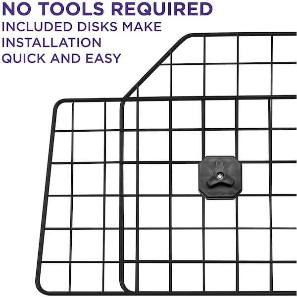 Pawple Dog Barrier for SUV's, Cars & Vehicles, Heavy-Duty - Adjustable Pet Barrier, Universal Fit - PAWDBAR