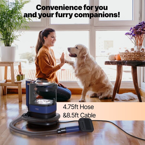 One Smart Ce ONE 5-in-1 Pet Grooming Brush and Vacuum Kit - OPPV001