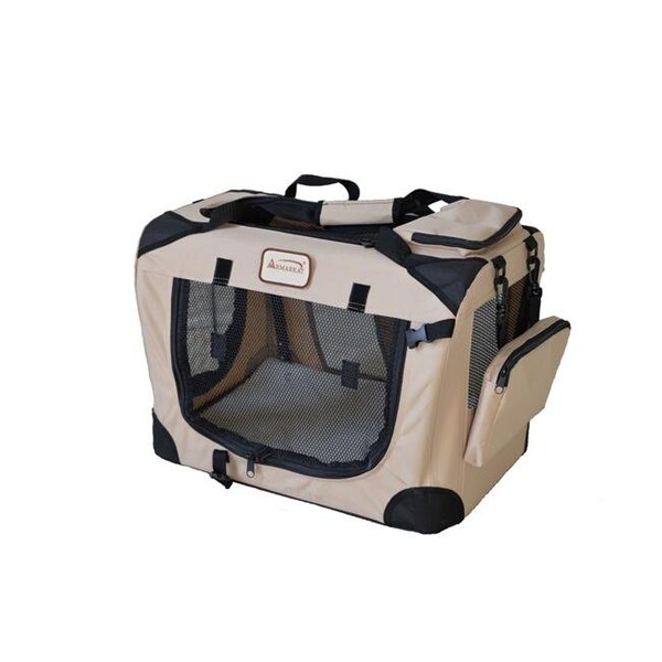 Armarkat Armarkat PC201B Folding Soft Pet Travel Carrier for Dogs & Cats - PC201B