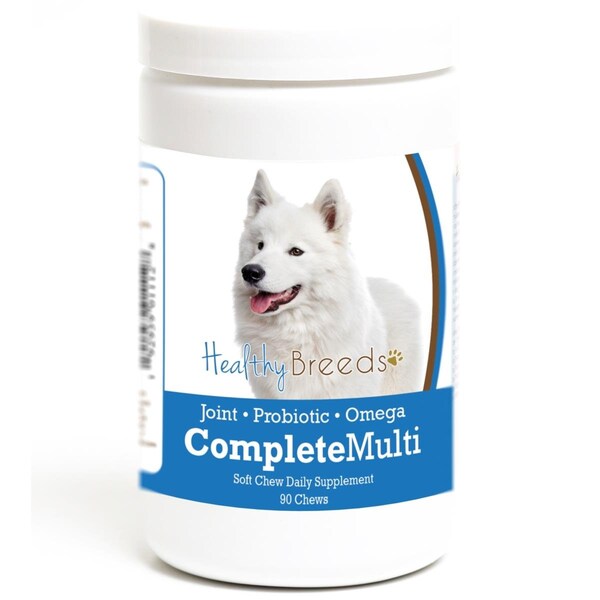 Healthy Breeds Samoyed all in one Multivitamin Soft Chew, 90PK - 192959011128