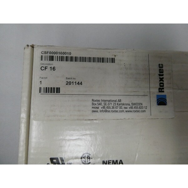 Roxtec Watertight Aluminum Frame Robot Parts & Accessory - CF 16