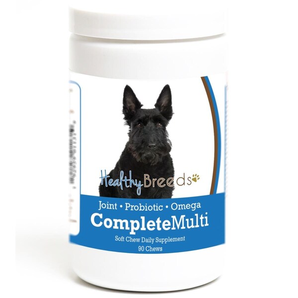 Healthy Breeds Scottish Terrier all in one Multivitamin Soft Chew, 90PK - 192959011319