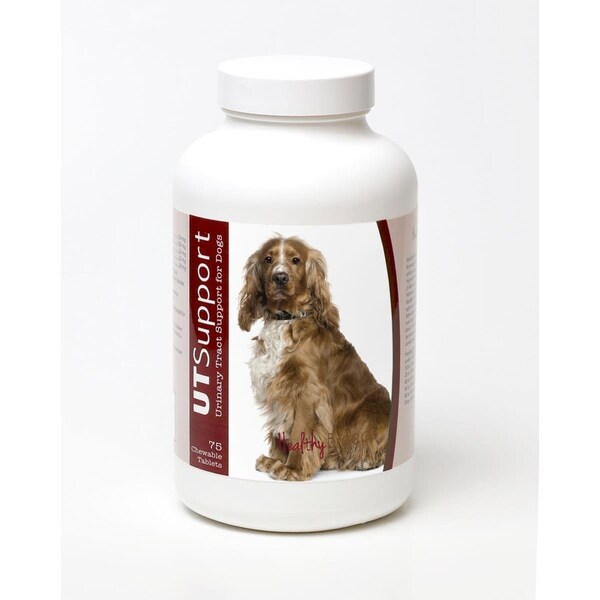 Healthy Breeds English Cocker Spaniel Cranberry Chewables, 75PK - 840235143796