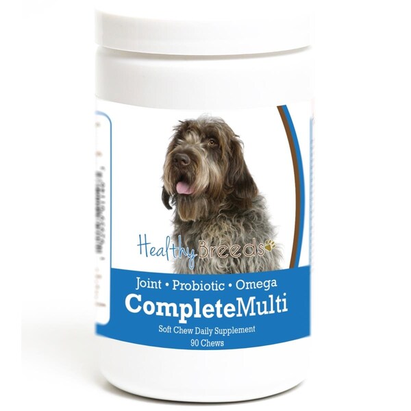 Healthy Breeds Wirehaired Pointing Griffon all in one Multivitamin Soft Chew, 90PK - 192959011463
