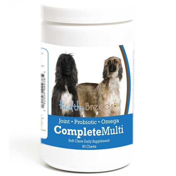Pamperedpets Afghan Hound all in one Multivitamin Soft Chew - PA3500891